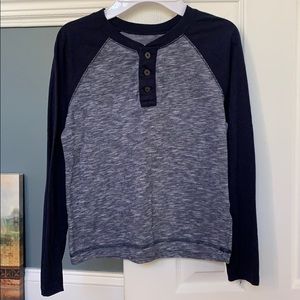 long sleeve arizona jean shirt.